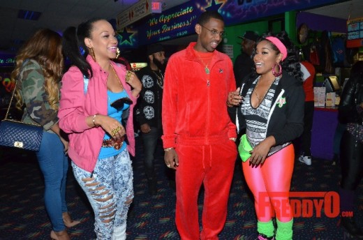 toya wright 80s party